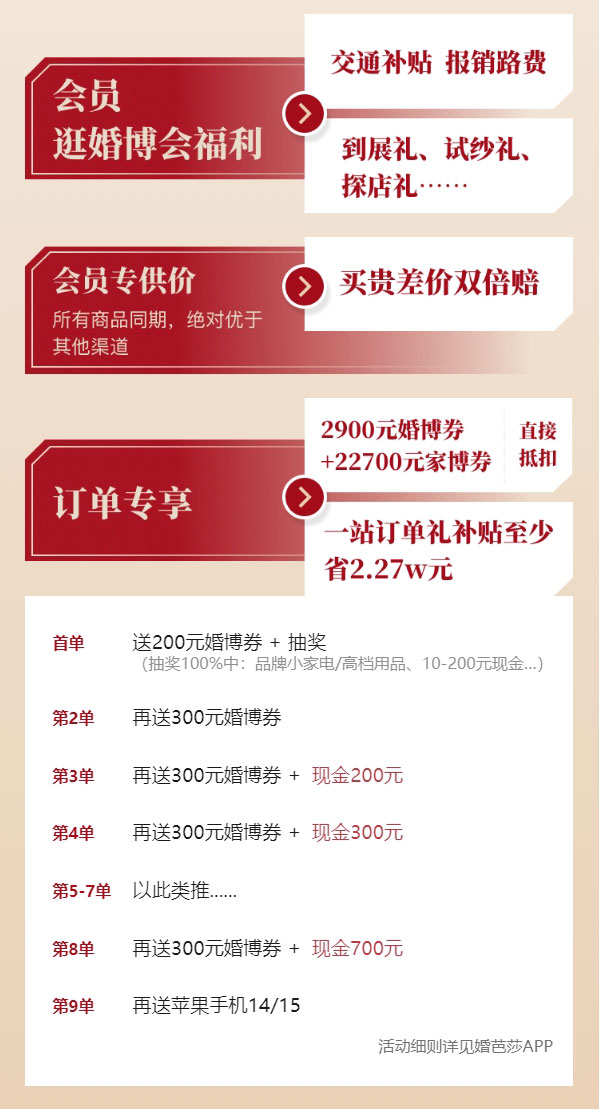定檔11月23日！上海婚博會(huì)來了！今年最后一場(chǎng)！  第4張